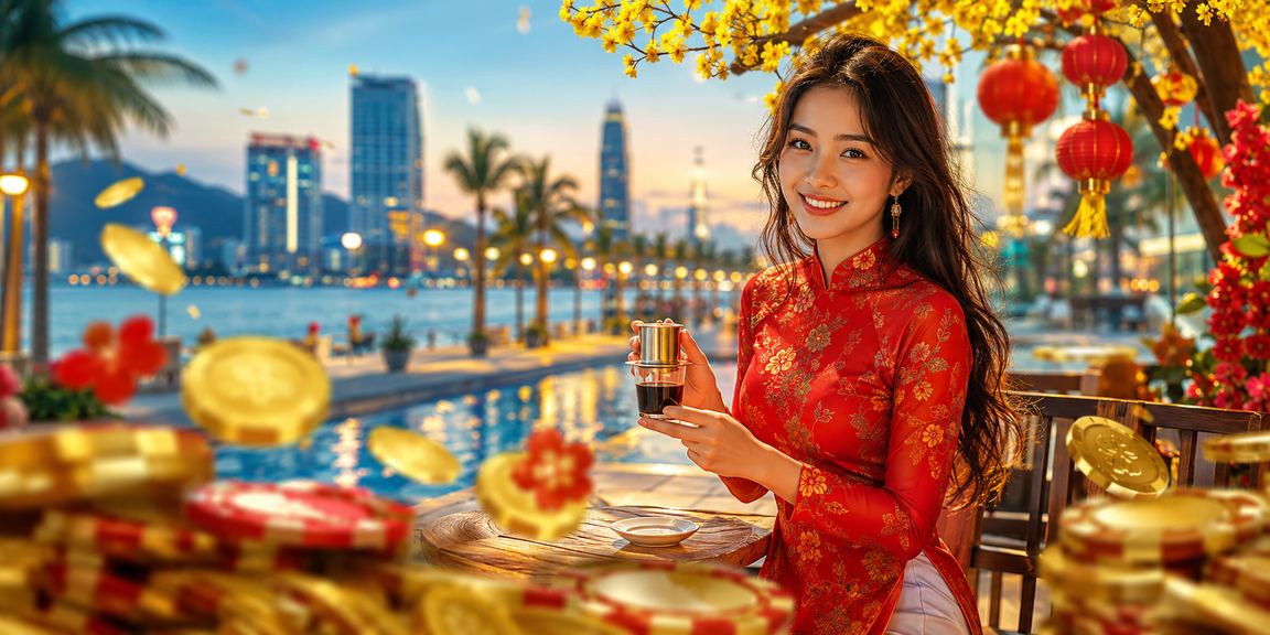 Người dùng tại Đà Nẵng thư giãn với cà phê và trải nghiệm cá cược trực tuyến trên điện thoại